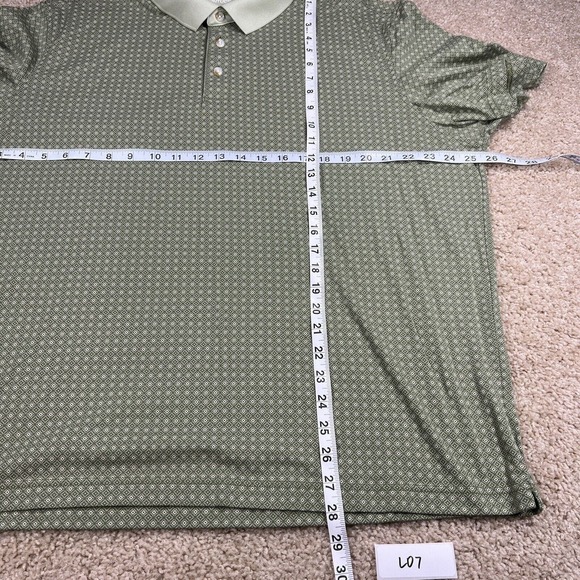 Lot Of 2 UNTUCKit Polo Shirt Men’s XXL 2XL Green Blue Stripes Golf Performance - Picture 8 of 14